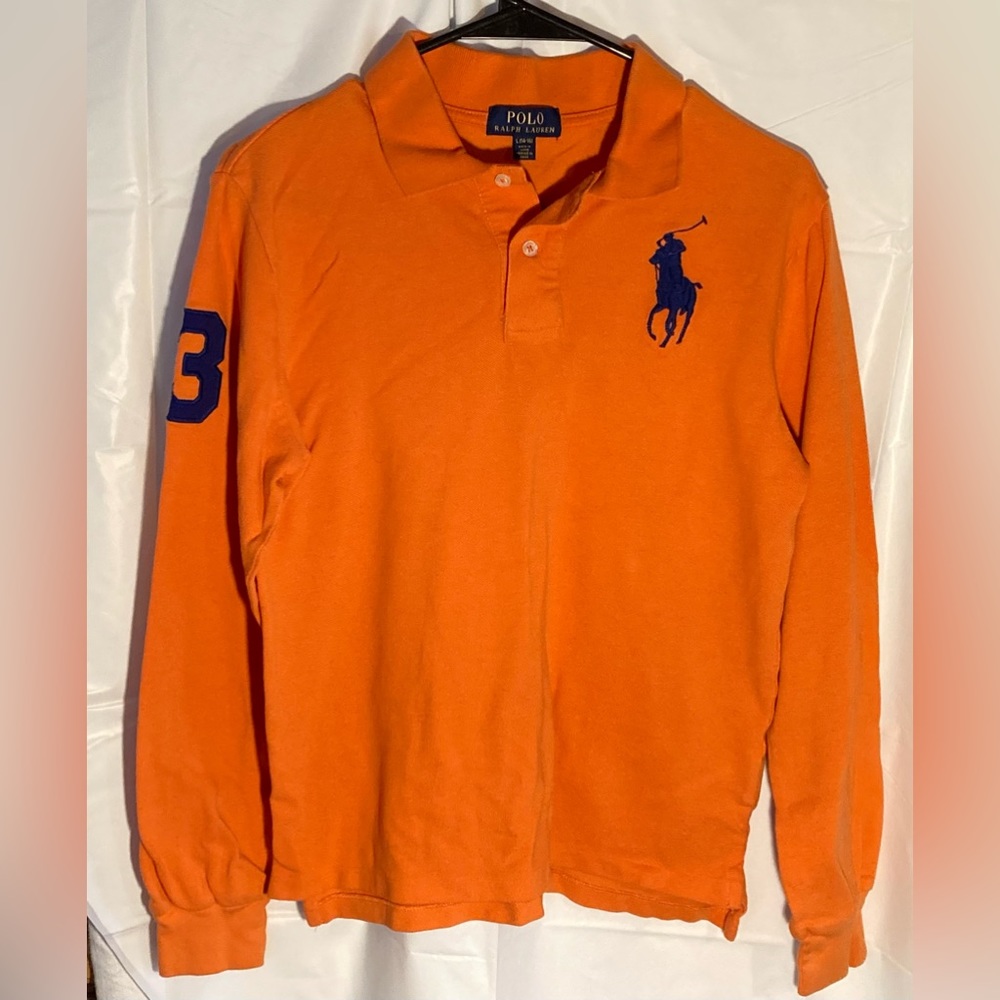 Police Ralph Lauren kids l/s big pony polo
